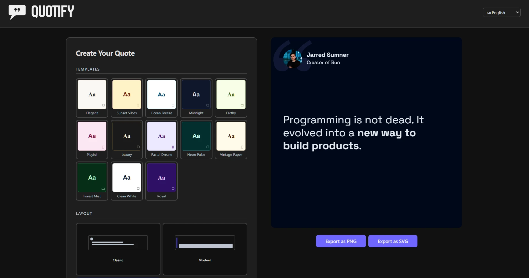 Quotify